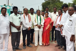 agriculture mission vice chairman visited antarvedi temple