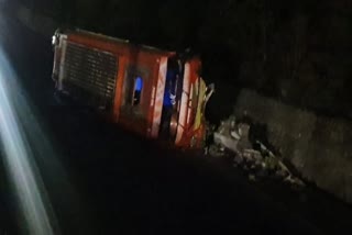 A bus on way from Doda to Jammu met with an accident at Sarora (Tikri). 12 persons who were injured have been shifted to hospital