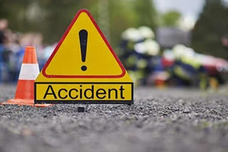 SCOOTY AND HRTC BUS ACCIDENT IN UNA