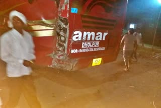 baarati injured in road accident,  road accident in fatehpur sikri