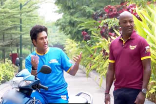 Sachin Brian Lara Road Safety awareness Video