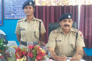 rpf honored female constable in jamshedpur