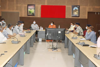 Meeting held under the chairmanship of Collector Anugraha P