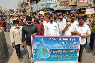 Performance on the occasion of World Water Day in Maidukuru