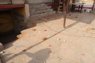 भरतपुर गोलपुरा में पथराव और फायरिंग, Stoning and firing at Bharatpur Golpura