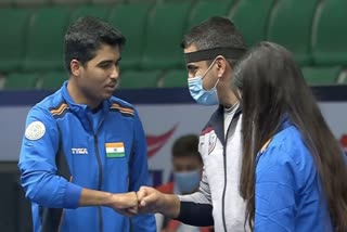 Sensational Saurabh, Manu shoot 10m mixed pistol gold