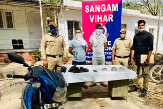 Two accused arrested in robbery case in South Delh