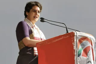 priyanka gandhi in assam  Congress leader Priyanka Gandhi  priyanka rally in assam  പ്രിയങ്കാ ഗാന്ധി  അസം ഭാരതീയ ജനതാ പാർട്ടി