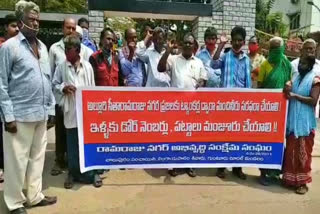 lalupuram villagers protest