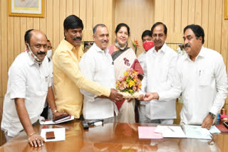 ministers mlas mlc leaders thanked to cm KCR