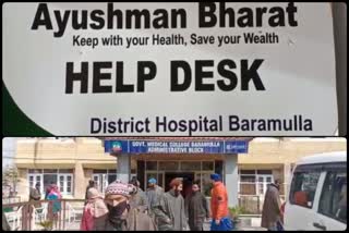 help desk organized under ayushman bharat scheme in baramulla