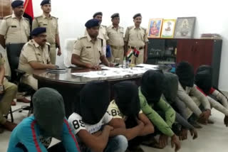 Muzaffarpur 6 robbers arrested