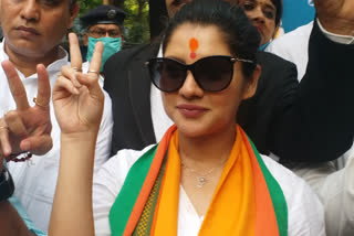 BJP Candidate Payel Sarkar submitted nomination papers today