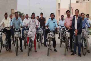 international-cyclist-santosh-mishra-gave-tips-to-officials-in-ranchi