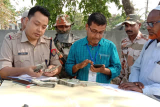 সৰুক্ষেত্ৰীৰ গৰেট্টাৰীত বৃহৎ পৰিমাণৰ টকা জব্দ