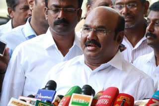 Minister Jayakumar played kabadi inbetween the election campaign