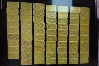 DRI seizes gold  gold seized worth Rs 3.18 cr  Directorate of Revenue Intelligence  gold worth Rs 3.18 cr seized from car in MP  ரூ.3 கோடி தங்கக் கட்டிகள் பறிமுதல்  தங்கக் கட்டிகள் பறிமுதல்  தங்கக் கட்டிகள்  விசாரணை