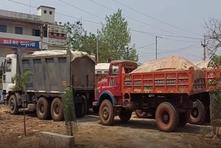 କୋରେଇ ଥାନା ଅଞ୍ଚଳରେ ବ୍ୟାସନଗର ତହସିଲ ପକ୍ଷରୁ ଚଢ଼ାଉ, ୭ ବାଲି ଗାଡି ଜବତ