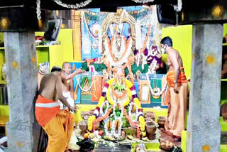 sri lakshmi narasimha swamy brahmotsavam starts at kadiri