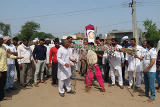 Sonipat Ramchandra Jangra farmer demonstration