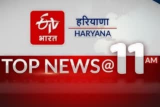 HARYANA TOP TEN NEWS TODAY 23 MARCH 11 AM