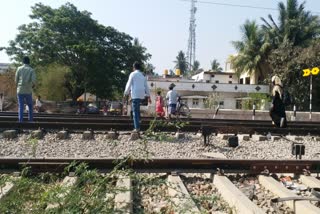 railway bridge Construction not yet started from one year