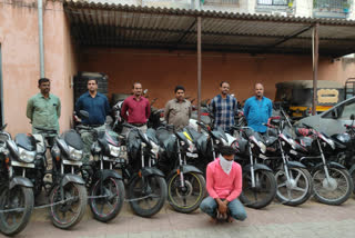two wheelers seized