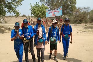 mundmal ganga parikrama reached in mirzapur