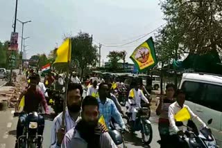 fatehabad farmers bike rally