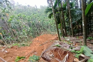 landslide in Mattigatta of Sirsi