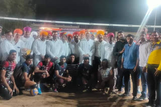 Volleyball tournament in raniwada,  Raniwara Assembly