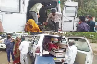 ajmer news  road accident in ajmer  road accident  25 passengers injured  अजमेर न्यूज  अजमेर में सड़क हादसा  25 यात्री घायल  परबतसर में सड़क हादसा  बस और ट्रेलर की टक्कर