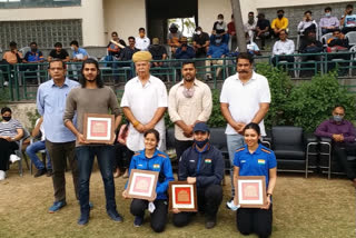 खेल मंत्री अशोक चांदना, Shooting Championship organized