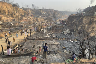 At least 15 found dead after Bangladesh Rohingya camp blaze