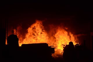 huge blaze at Rohingya camp