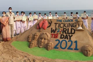 International TB Day, Awareness messages in sand art