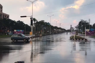 Rainfall in Bhopal and Indore