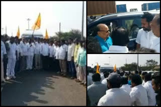 tpd leader panabhaka laxmi nomination at nellore..  tdp leader going to Nellore