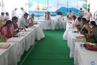 vijayawada durga temple board members meeting