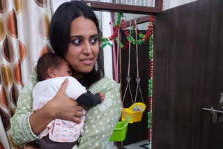 Swara Bhaskar arrives in UP to meet baby girl found in a garbage