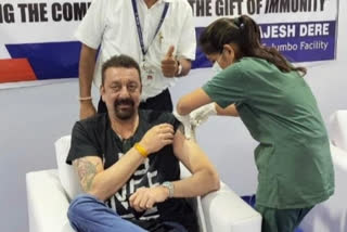 Sanjay Dutt gets first shot of Covid vaccine