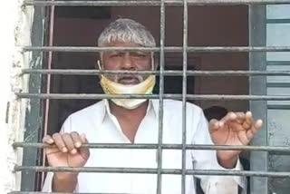 Angry farmers locked the BJP MLA