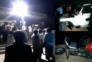 churu news, चूरू में सड़क हादसा,  road accident in churu