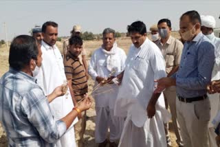 Saleh Mohammed visits Jaisalmer, जैसलमेर न्यूज