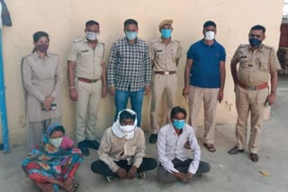 blind murder case in Chittorgarh, चित्तौड़गढ़ न्यूज