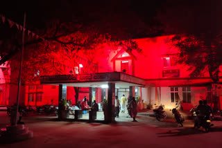 Red light installation to Kushtagi Taluk Hospital