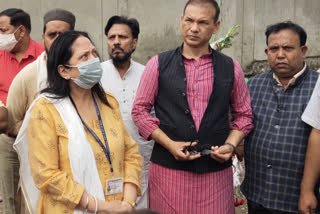 minority commission chairman visit polyclinic site in delhi