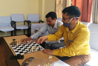 Chess games will be played in the primary school of  himachal