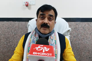 Labor Resources Minister Jeevesh Kumar Mishra