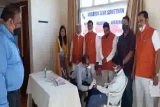 Camp for the differently-abled,  Camp in Makrana